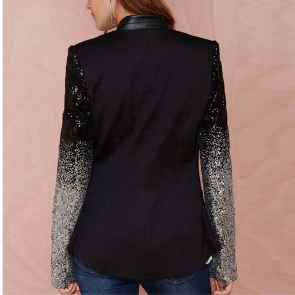 ❤❈ Gorgeous & Unique Black Blazer ❈❤ *NWT* - Picture 4 of 8